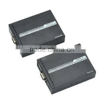 CHEERLINK A HDMI KVM Extender / Transmitter & Receiver Set - Black with IR control