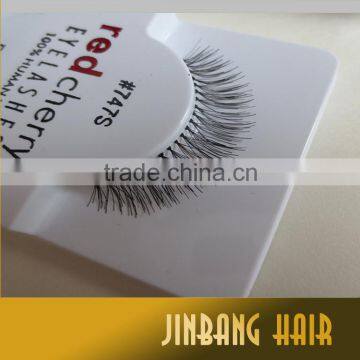 Fashion Pro natural long false eyelash thick black eyelashes adhesives glamour eye lashes Red Cherry makeup beauty