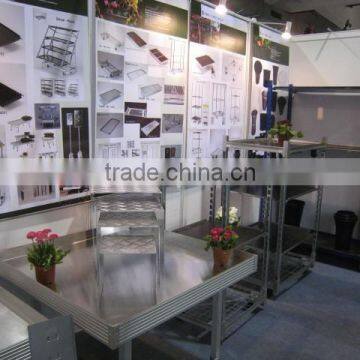 aluminum alloy show bench,outdoor benches, show tables