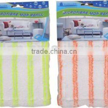 Best Selling Colourful Stripes Microfiber Floor Mop Pad Head Refill photo-2