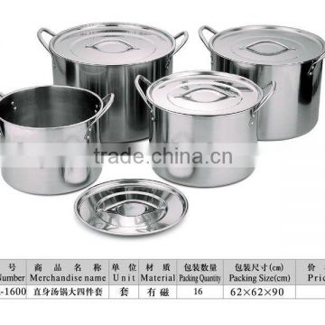 kitchen appliance large 4pcs stainless steel cookware set kitchen accessories