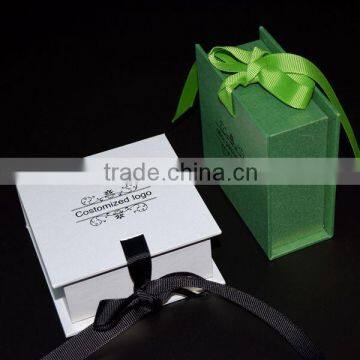 Fancy Wholesale Paper Box Design Paper Box With Ribbon