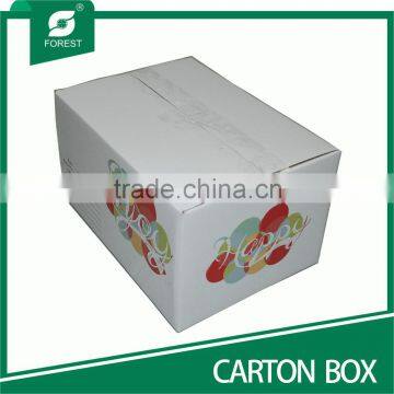 RECYCLED PAPER CARTONS WHITE CORRUGATED CARTON BINS photo-2