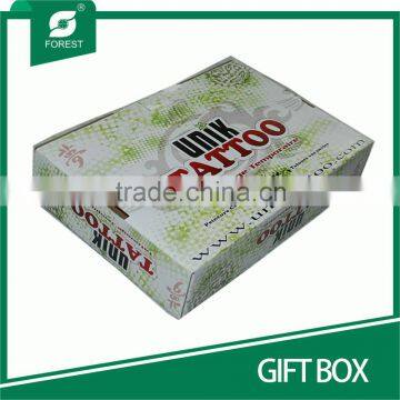 PAPER MATERIAL AND RECYCLABLE PAPER GIFT BOX WITH CUSTOM PRINTING