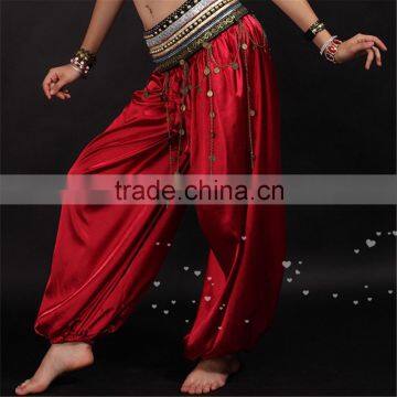 2016 High Quality Tribal Belly Dance Pants Bloomers for Women Belly Dancing Harem Pants Various Colors