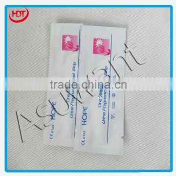 Pregnancy testing packaging three side sealed aluminium Foil bags