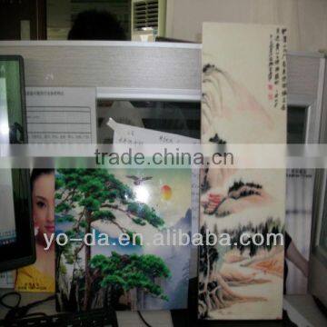 YD-180o digital flatbed for organic glass printer ,double head with high speed