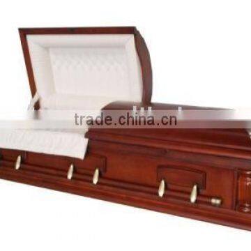 cherry casket,velvet caskets