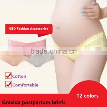 Lady's Summer Brief, Pure Cotton Colourful Gravida Underwear