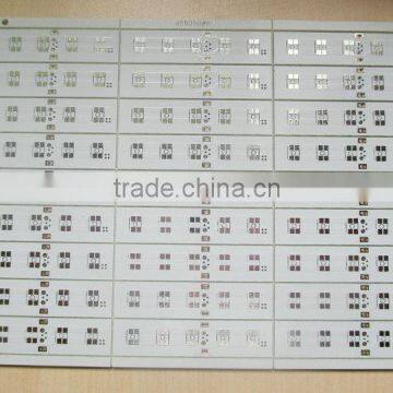 led hot selling white solder mask lead free hasl fr4 pcb