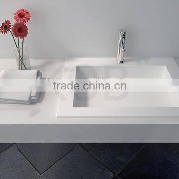 CK2016 American top sanitary ware rectangle stone resin hand wash sink