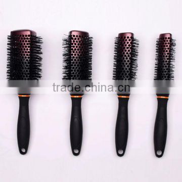 Nano technology triangle hair brush