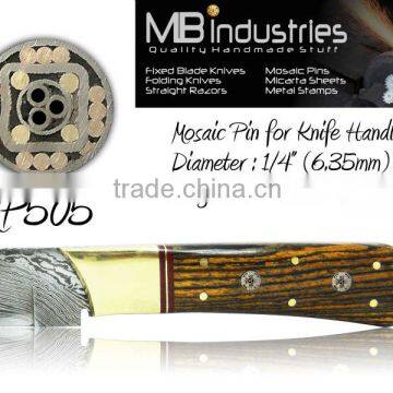 Mosaic Pins for Knife Handles MP505 (1/4") 6.35mm