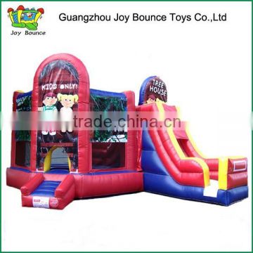 inflatable bouncer with slide bouncer house with slide ,kids inflatable jumping castle