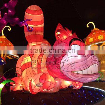Newest Outdoor Cheistmas Cartoon Light Rotary Musical Garden Lantern-Garden Led Lantern photo-5