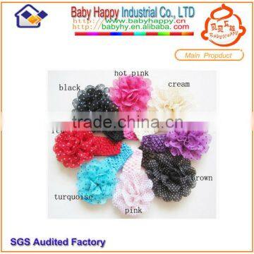 Newborn wholesale flower crochet baby headband