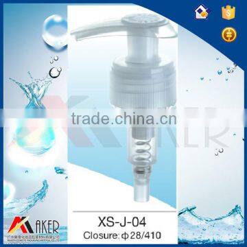 XS-J-04 28/410 smooth plastic soap dispenser pump replacement