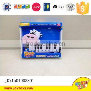 2015 piano toys cow keyboard Intelligence music instrument education piano set toys
