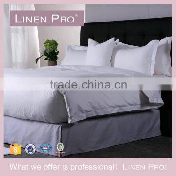 LinenPro Satin Stripe Bedding Hotel Textile Products Hotel Bed Set