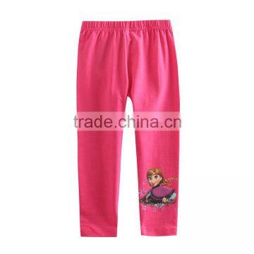 G5238Y fuchsia 2-6y 2015 new girl pants nova kids wear print my little frock kids children dress