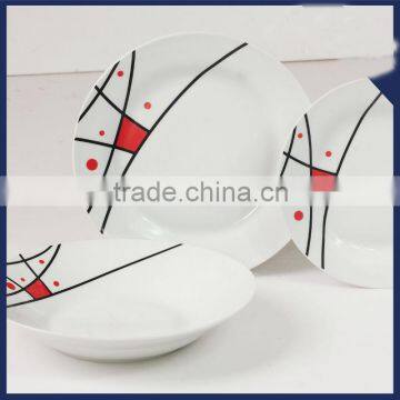 Good Quality Super White Porcelain Dinnerware Set for Hotel Daily Use photo-4