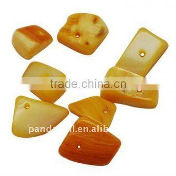 Natural Freshwater Shell Beads, Dyed, Gold(BSHE-S007-2)