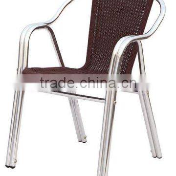 Rattan chair-garden aluminum furniture