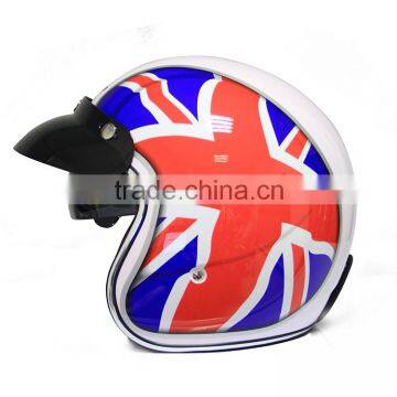 Half Face Motorycle Helmet ABS Material Safty Helmet With Double photo-3