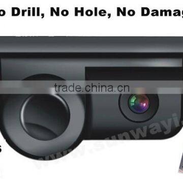 New and simple installment blind spot assist system 2-in-12-in-1 car parking sensor and cameras