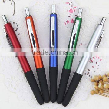 Promotional metallic ball pen with touch,smart phone stylus