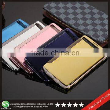 Samco 2016 New Electroplating Mirror Flip Cover Wallet Leather Case for LG V10