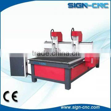 Double Process 3 Axis 3d Cnc Router for Woodworking 1325-2 photo-2
