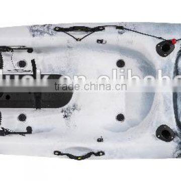 2015 hot sale LLDPE Hull Material fishing kayaks for sale