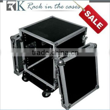 Hot seller!!! RK Road Cases for 12U Amplifier/Effect with wheels