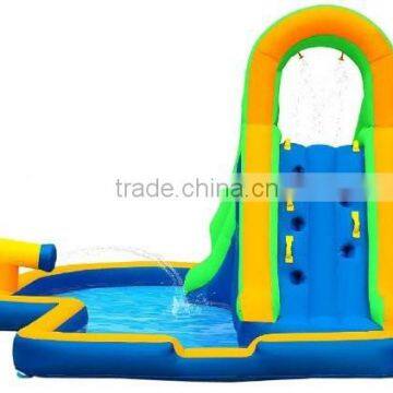 QH-S-14-Blast-Zone-Hydro-Rush-Inflatable water slide with pool for sale