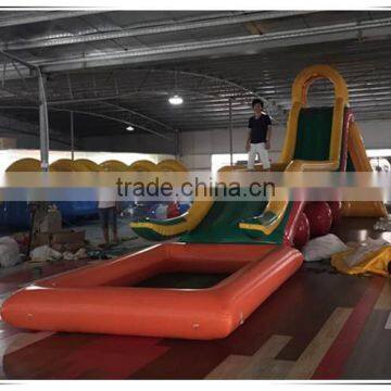 hippo inflatable water slide with CE certificate, water slide inflatable, giant inflatable water slide for sale