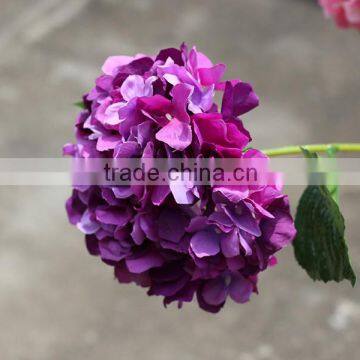 Cheap purple hydrangea silk flowers artificial hydrangea flowers                        
                                                Quality Choice