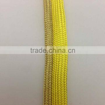 pillow cushion sewing decorative yellow gold braid bias piping cord