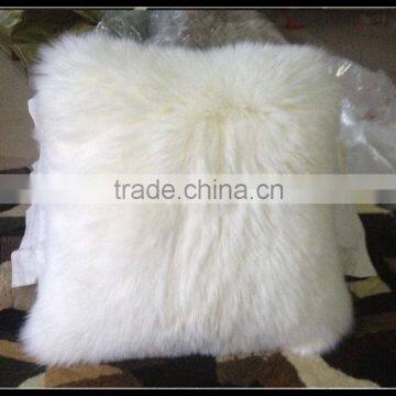 Cheap Wholesale Mongolian Lamb Fur Pillows