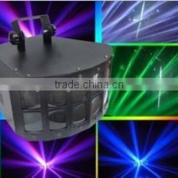 2015 Outdoor Christmas Decoration Stage LED RGBW Double-deck Butterfly Effect Beam Lighting Fixture for Sale Show,KTV,Club,Party