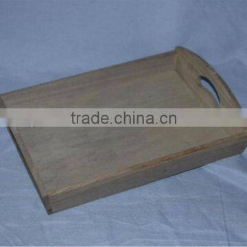 wooden antique finishing tray