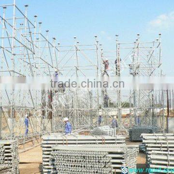 Scaffolding project for working racks