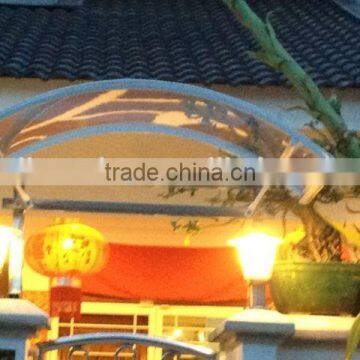 Elegant Shade Popular Design! Outdoor Polycarbonate Aluminium Door Awnings Lowes Size 1200x1600mm photo-4