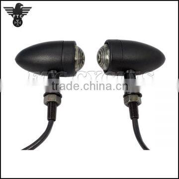 Smoke Lens LED Indicator Motorcycle Turn Signals for Triumph Custom photo-4