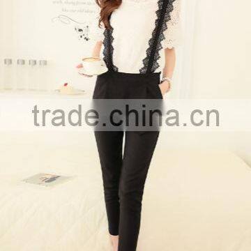 Lady and Woman Vogue Casual Belt Pants and Trousers