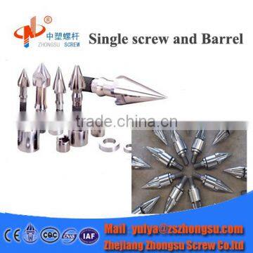 Injection screw head and accessories