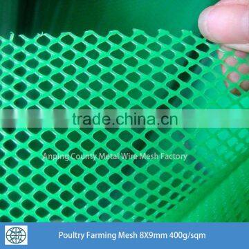 Hot Sales 8x9mm 400g/sqm Hexagonal Hole Plastic Plate Mesh For Poultry Farming photo-3