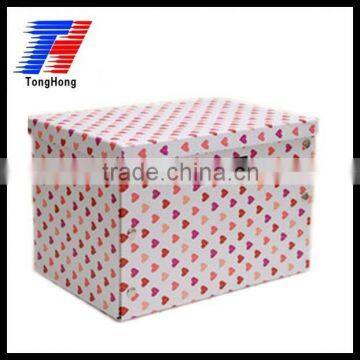 storage cardboard folding box