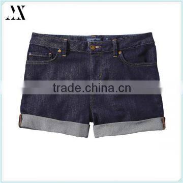 2016 China Wholesale European Fashion Denim Shorts For Woman Organic Cotton/Spandex Shorts photo-1