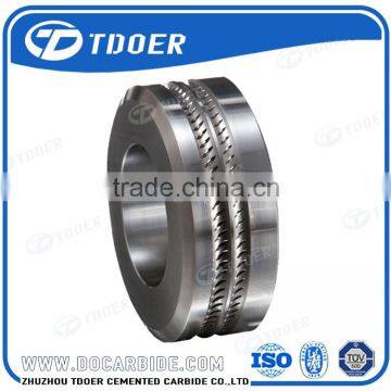 125X82X20Mm Tungsten Carbide Mill Rolls For Wire